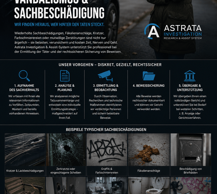 Vandalismus & Sachbeschädigung